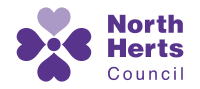 N Herts Council council logo